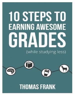 10 Steps to Earning Awesome Grades