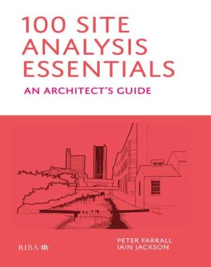 100 Site Analysis Essentials - An Architect
