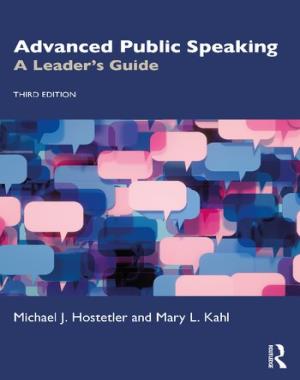 Advanced Public Speaking - A Leader